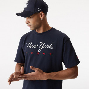 New Era MLB NY Yankees Heritage Oversized T-Shirt ''Navy''