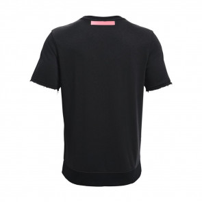 UA Rival Terry Short Necked T-Shirt ''Black''