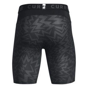 UA Curry HeatGear Printed Compression Shorts ''Black'
