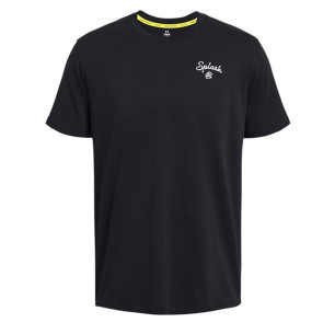UA Curry Embroidered Splash T-Shirt ''Black''