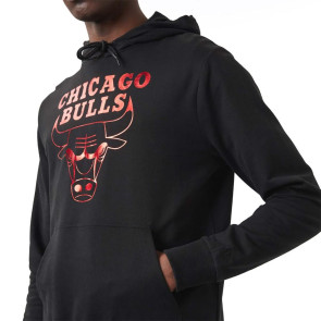 New Era NBA Chicago Bulls Team Logo Hoodie ''Black''