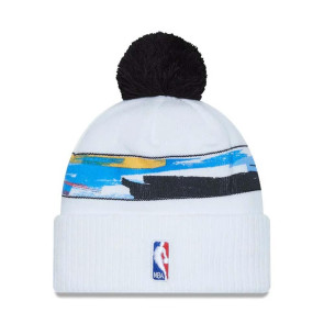 New Era NBA Brooklyn Nets City Edition Knit Hat ''White''