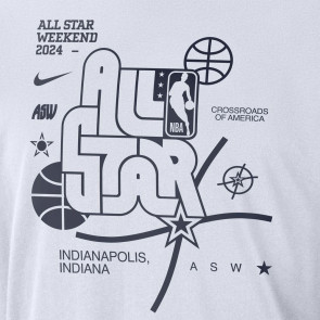 Nike NBA All-Star 2024 Max90 Graphic Shirt ''White''