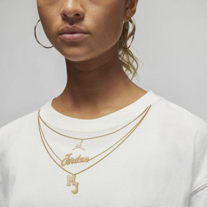 Air Jordan (Her)itage Gold Chain Women's T-Shirt ''Sail''