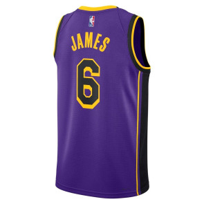 Air Jordan NBA Los Angeles Lakers LeBron James Swingman Jersey ''Purple''