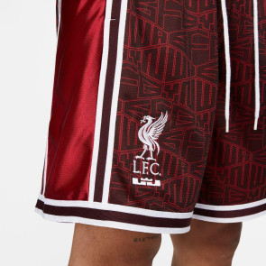 Nike Lebron x Liverpool FC DNA Shorts ''Burgundy Crush''