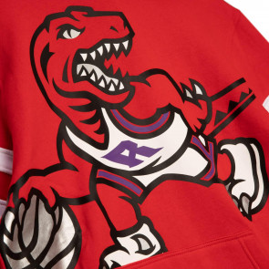 M&N NBA Toronto Raptors Substantial Fleece Hoodie ''Red''