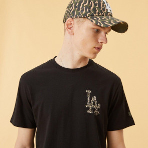 New Era LA Dodgers Logo Infill T-Shirt ''Black''
