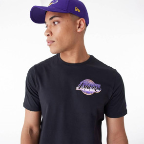 New Era NBA LA Lakers Holographic T-Shirt ''Black''