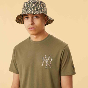 New Era New York Yankees Logo Infill T-Shirt ''Khaki''