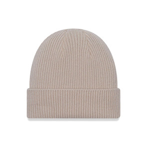 New Era Wool Cuff Knit Beanie Hat ''Cream''