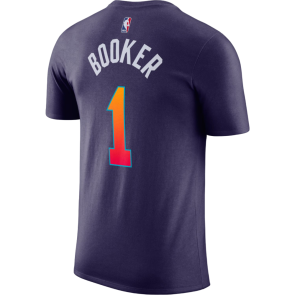 Nike NBA City Edition Phoenix Suns Devin Booker T-shirt ''Purple''