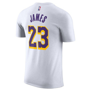 Nike NBA Los Angeles Lakers LeBron James T-Shirt ''White''