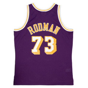 M&N NBA Los Angeles Lakers 1998-99 Road Swingman Jersey ''Rodman''