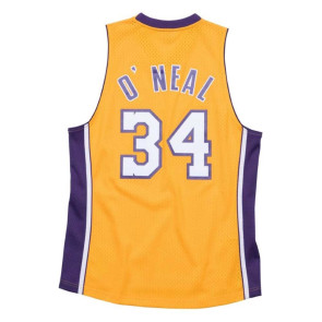 M&N NBA Los Angeles Lakers 1999-00 Swingman Jersey ''Shaquille O'Neal''