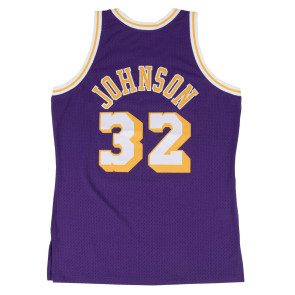 M&N NBA Los Angeles Lakers 1984-85 Swingman Jersey ''Magic Johnson''