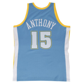 M&N NBA Denver Nuggets Carmelo Anthony 2003-04 Swingman Jersey ''Blue''