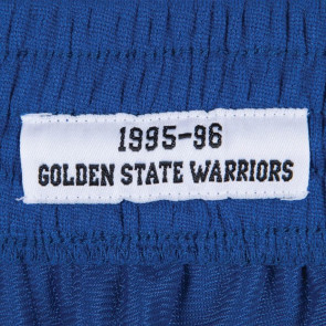 M&N NBA Golden State Warriors 1995-96 Swingman Shorts ''Blue''