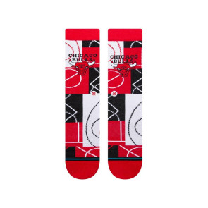 Stance NBA Chicago Bulls Zone Crew Socks ''Red''