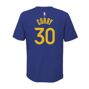 Nike NBA Golden State Warriors Stephen Curry Kids T-Shirt ''Blue''