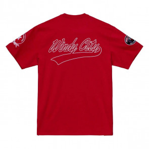 M&N NBA Chicago Bulls Champ City T-Shirt ''Red''