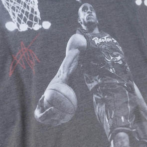 M&N NBA Toronto Raptors Vince Carter Above the Rim T-Shirt ''Grey''