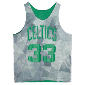 M&N NBA Boston Celtics Larry Bird Reversible Mesh Jersey ''Green/Grey''