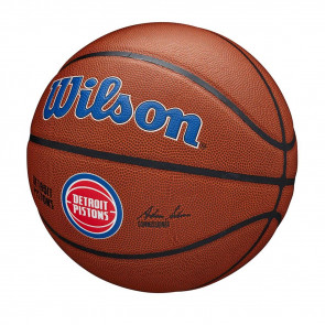 Wilson NBA Team Composite Indoor/Outdoor Basketball ''Pistons'' (7)