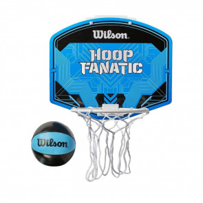 Wilson Hoop Fanatic Mini Basketball Hoop ''Blue''