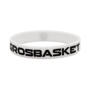 Grosbasket GB Logo Bracelet ''White''