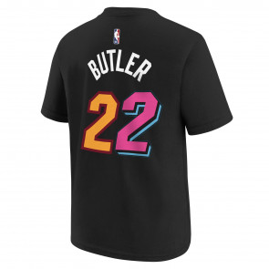 Nike City Edition Jimmy Butler Miami Heat Kids T-Shirt ''Black''