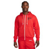 Nike Dri-FIT Standard Issue Full-Zip Basketball Hoodie ''University Red''