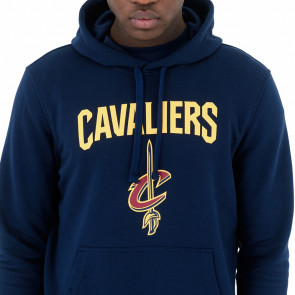New Era NBA Cleveland Caveliers Team Logo Hoodie ''Navy Blue''