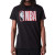 New Era NBA Outline Logo T-Shirt ''Black''