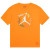 Air Jordan Fuel Up Graphic Kids T-Shirt ''Orange''