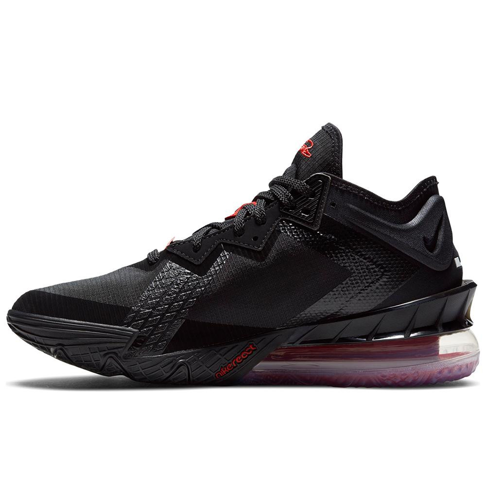 Nike Lebron 18 Low ''Black/University Red'' - Pallacanestro - Uomini