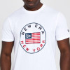 New Era Established Flag New York T-Shirt ''White''