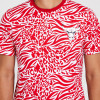 New Era All Over Print Chicago Bulls T-Shirt ''Red''