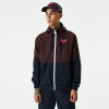 New Era Chicago Bulls Checkered Ripstop Windbreaker ''Black''