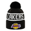 New Era Los Angeles Lakers Team Bobble Cuff Hat ''Black''