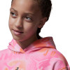 Air Jordan Essentials Boxy Printed Girls Hoodie ''Pinksicle''