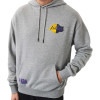 New Era NBA Los Angeles Lakers Team Logo Hoodie ''Heather Grey''