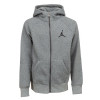 Air Jordan Jumpman Full-Zip Fleece Kids Hoodie ''Grey''