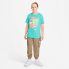 Air Jordan Post Up Graphic Kids T-Shirt ''Cyan''