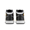 Air Jordan 1 Mid Kids Shoes “Yellow Ochre” (GS)