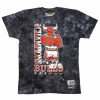 M&N Tie-Dye Champions Chicago Bulls T-Shirt ''Black''
