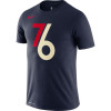 Nike Dri-FIT Philadelphia 76ers City Edition Logo T-Shirt ''College Navy''