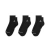 Air Jordan Everyday Ankle Socks 3-Pack ''Black''