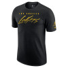 Nike NBA Los Angeles Lakers Courtside T-Shirt ''Black''