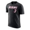 Nike NBA Miami Heat Dwayne Wade Icon Kids T-Shirt ''Black''